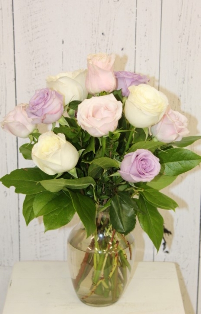 Picture of Dozen Mixed Premium Roses