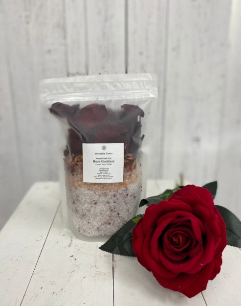 Picture of Incredible Scents Rose Goddess Bath Salts