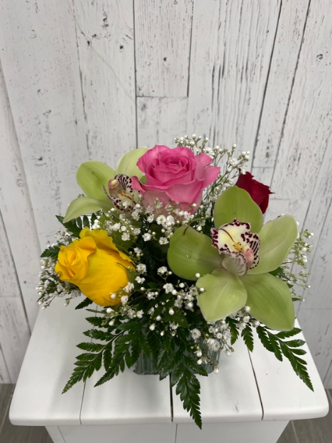 Picture of Orchids & Roses